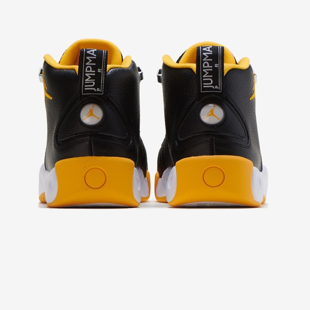 Nike Air Jordan Jump man Pro Black Yellow Sneakers - Picture 3 of 7